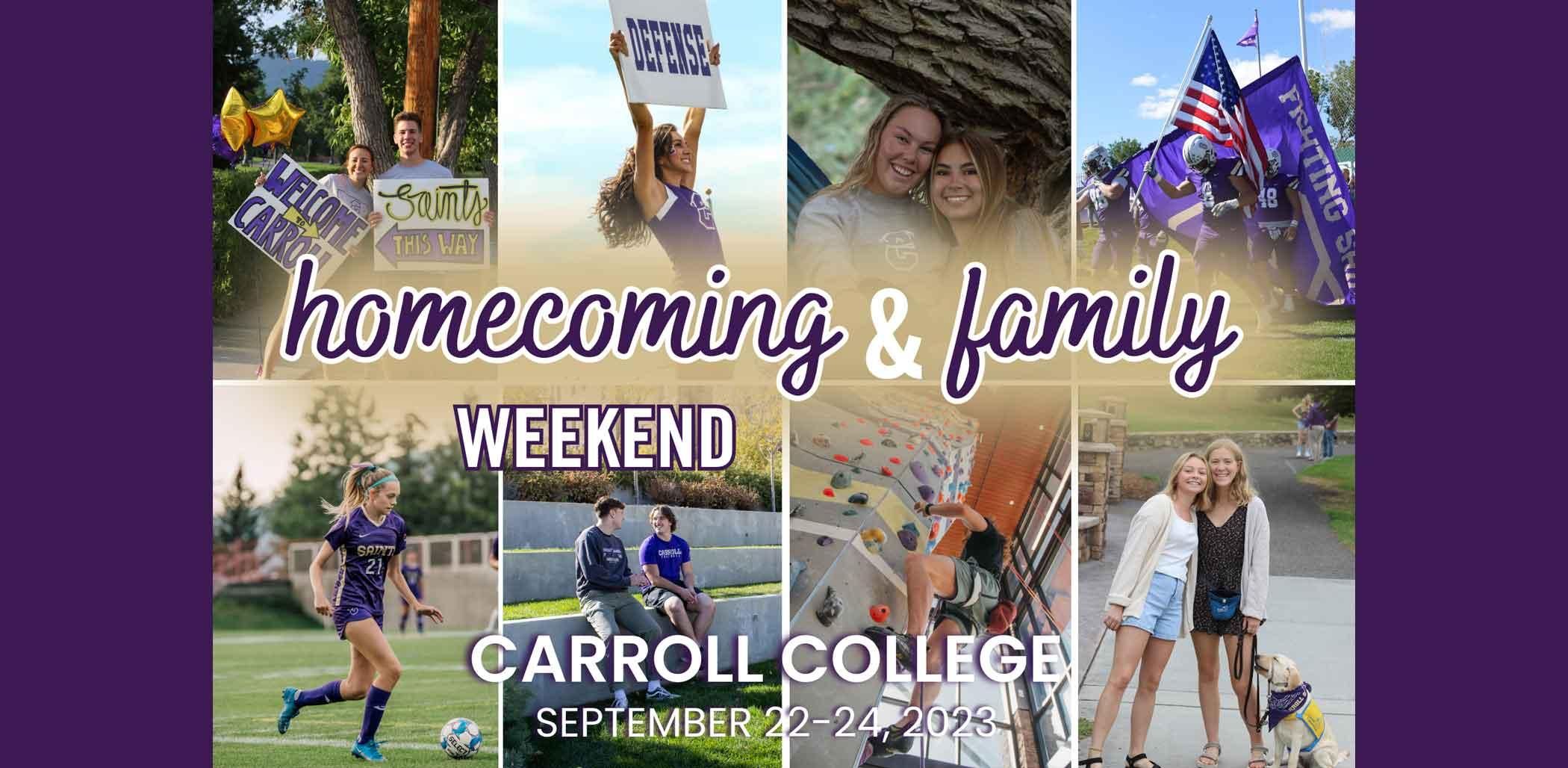 Homecoming and Family Weekend