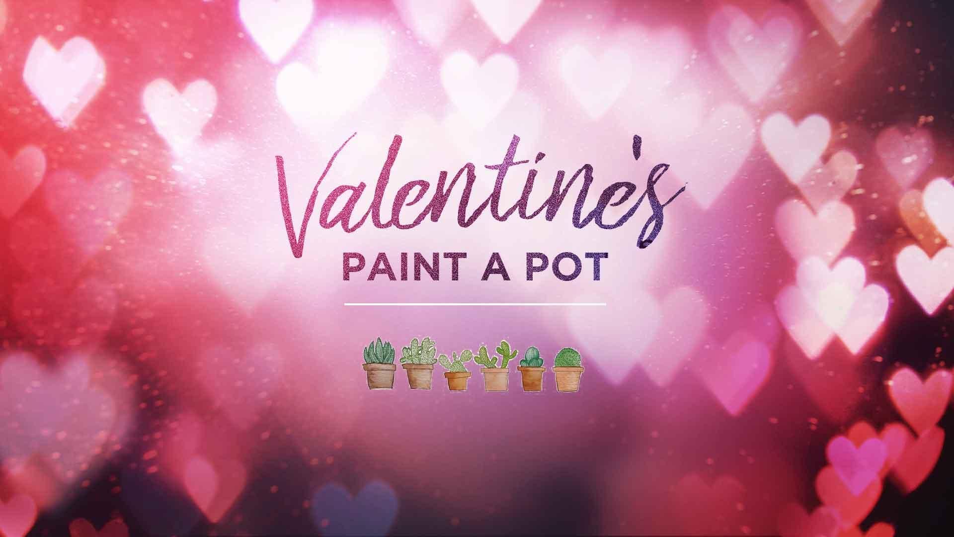 Valentine PaintaPot Carroll College
