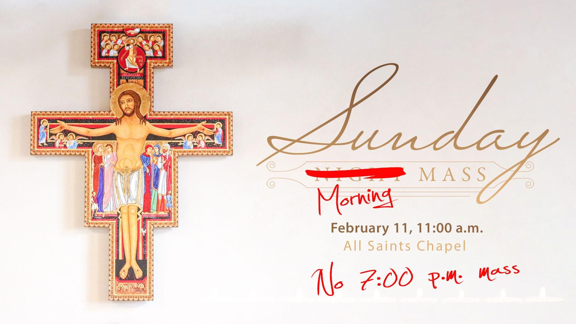 Sunday Morning Mass