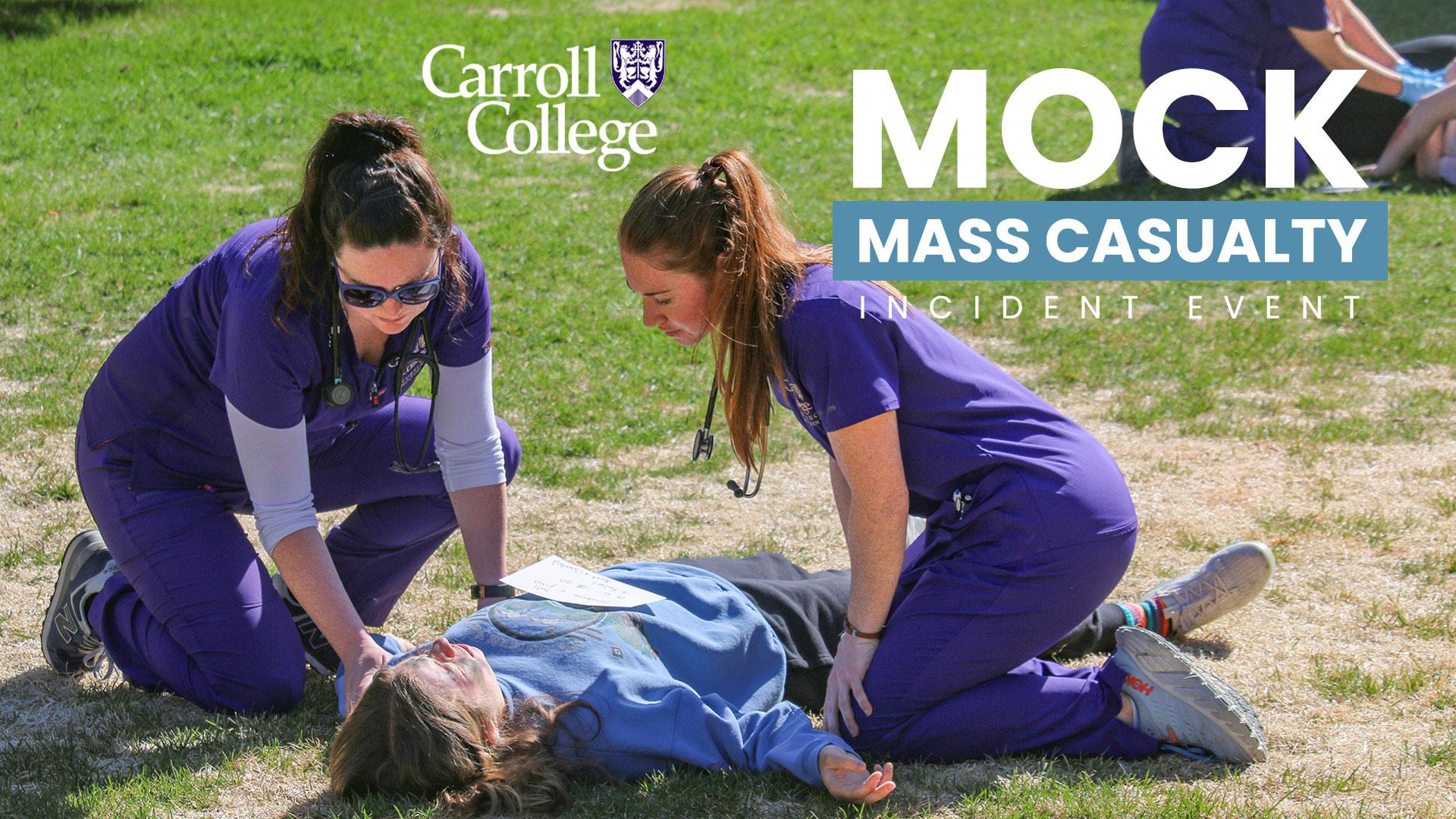 Mock Mass Casualty Event graphic