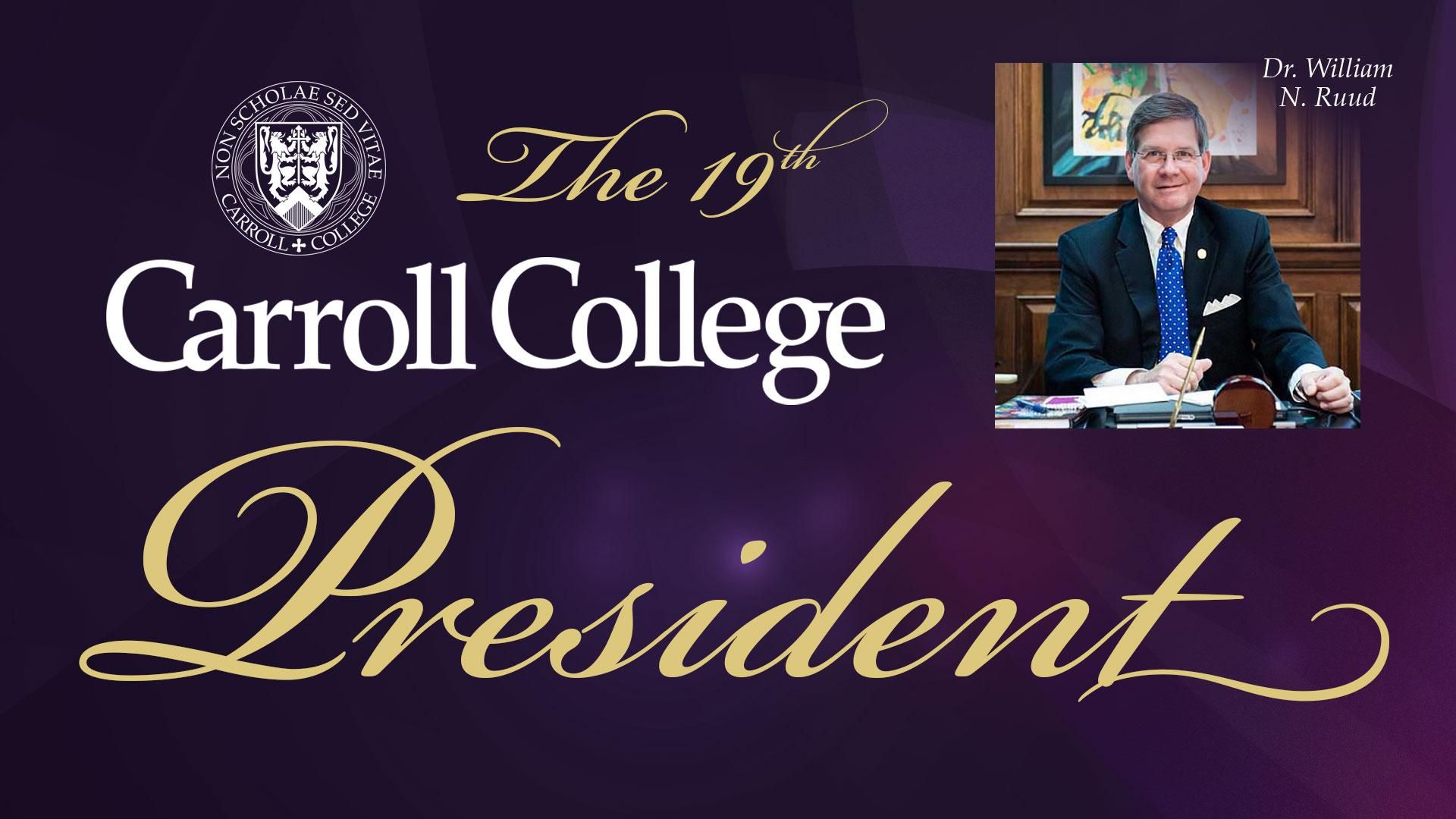 19th President Ruud