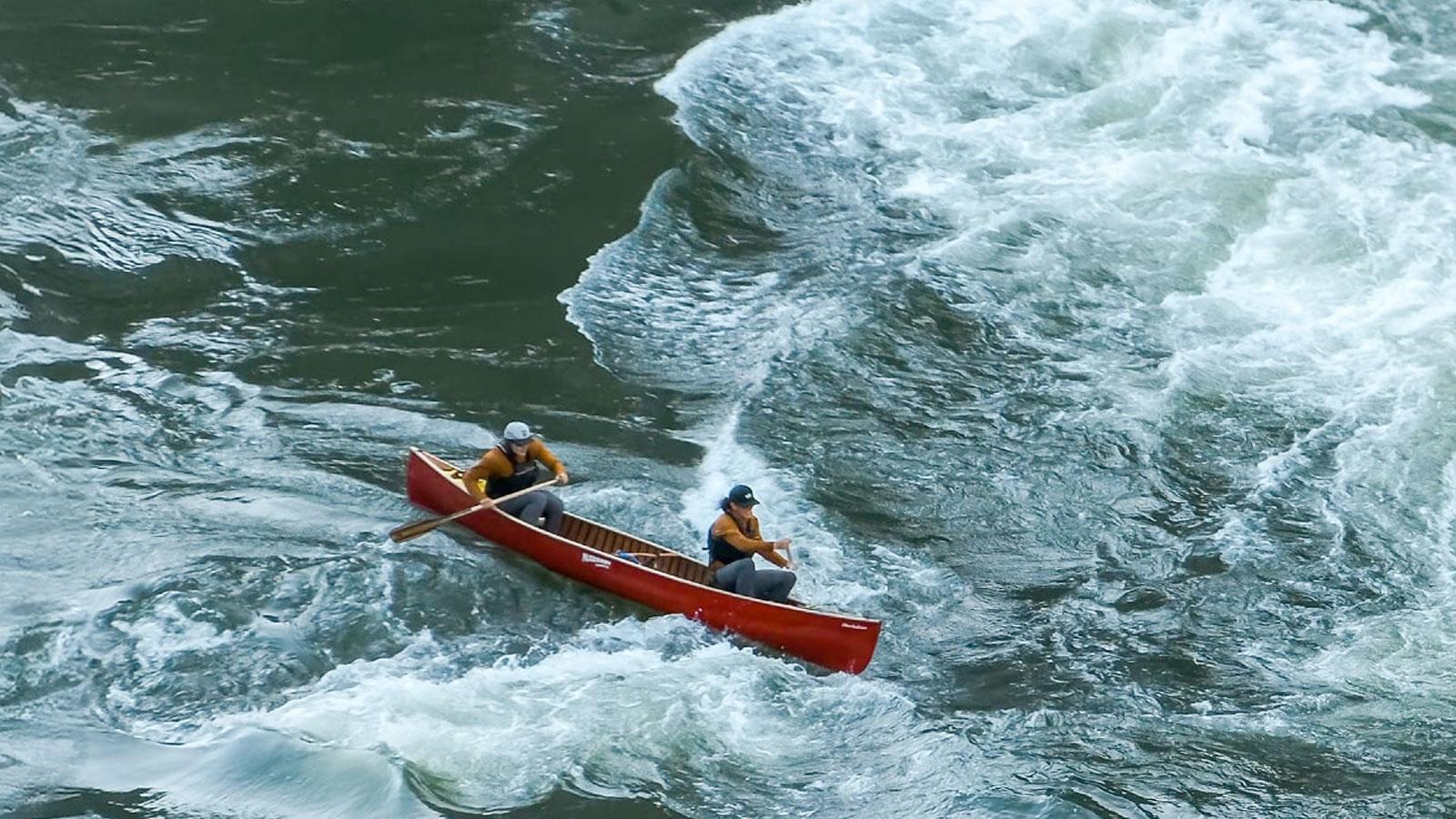 Columbia River Canoe