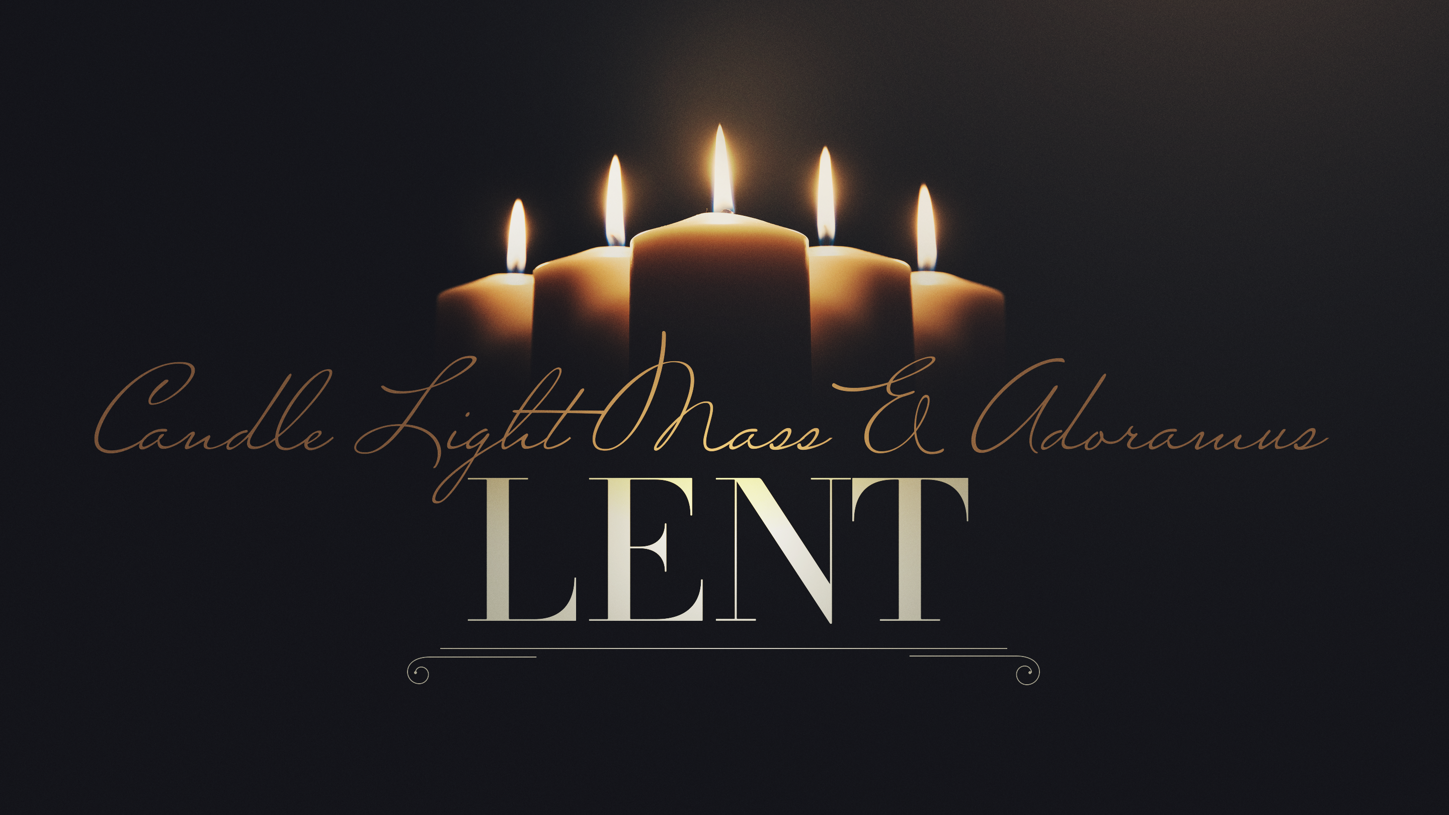 Lent Mass ad
