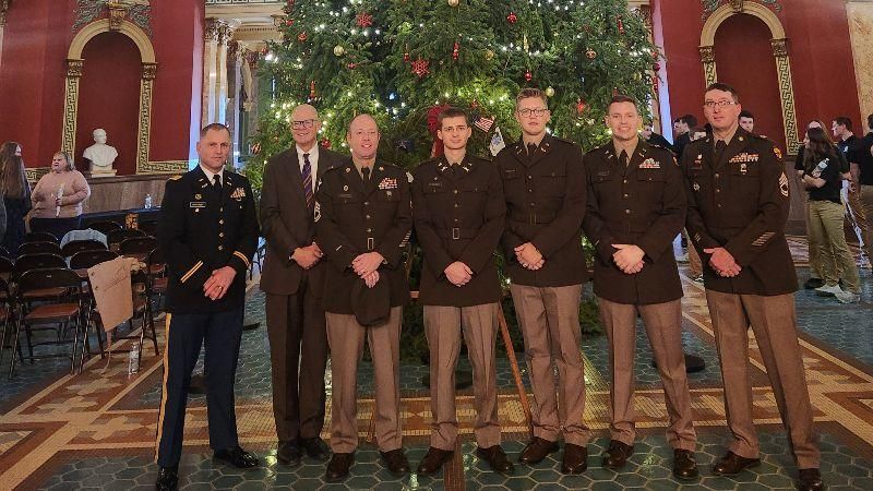 ROTC Winter Commissioning