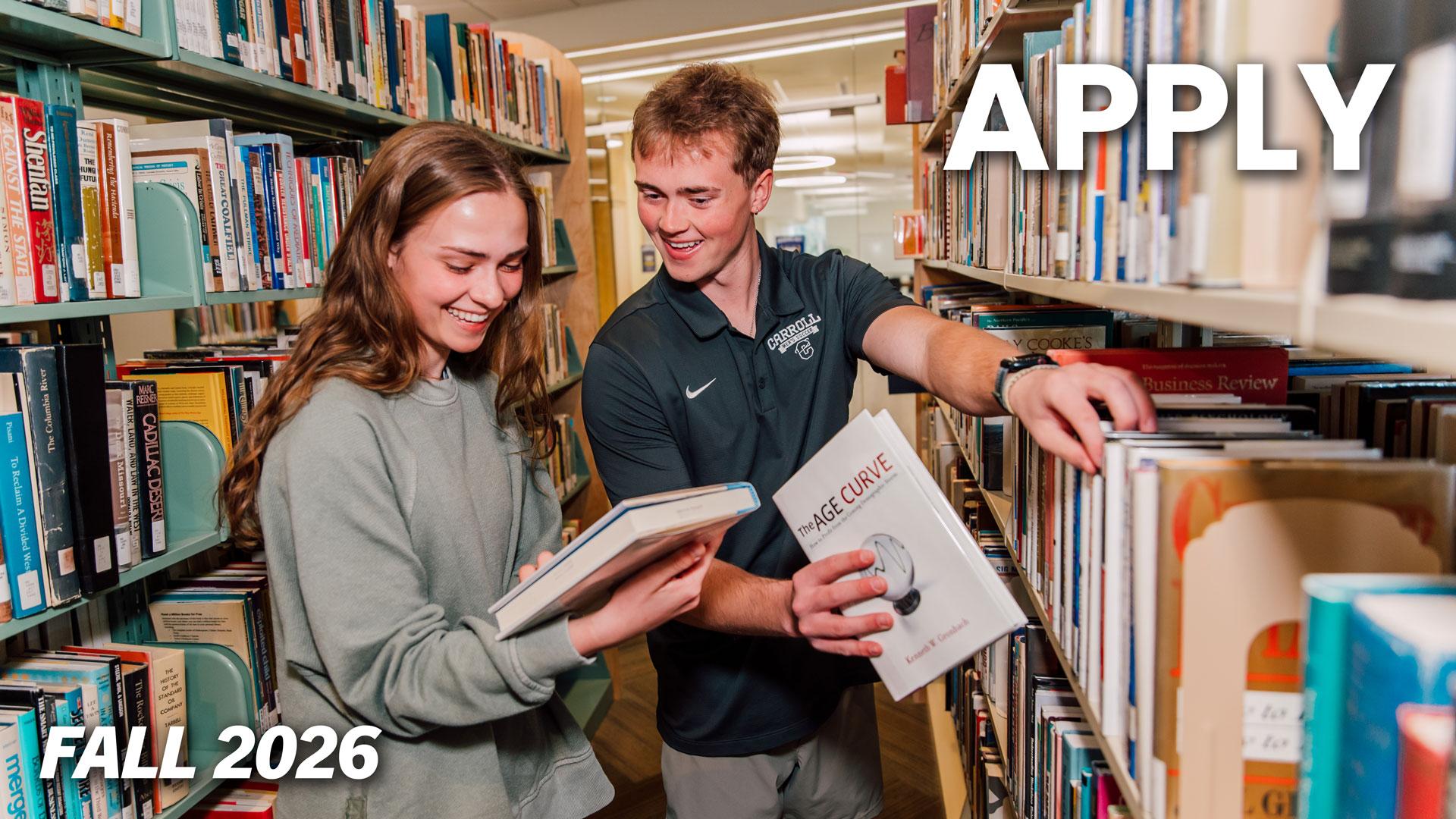 Apply for Fall 2026