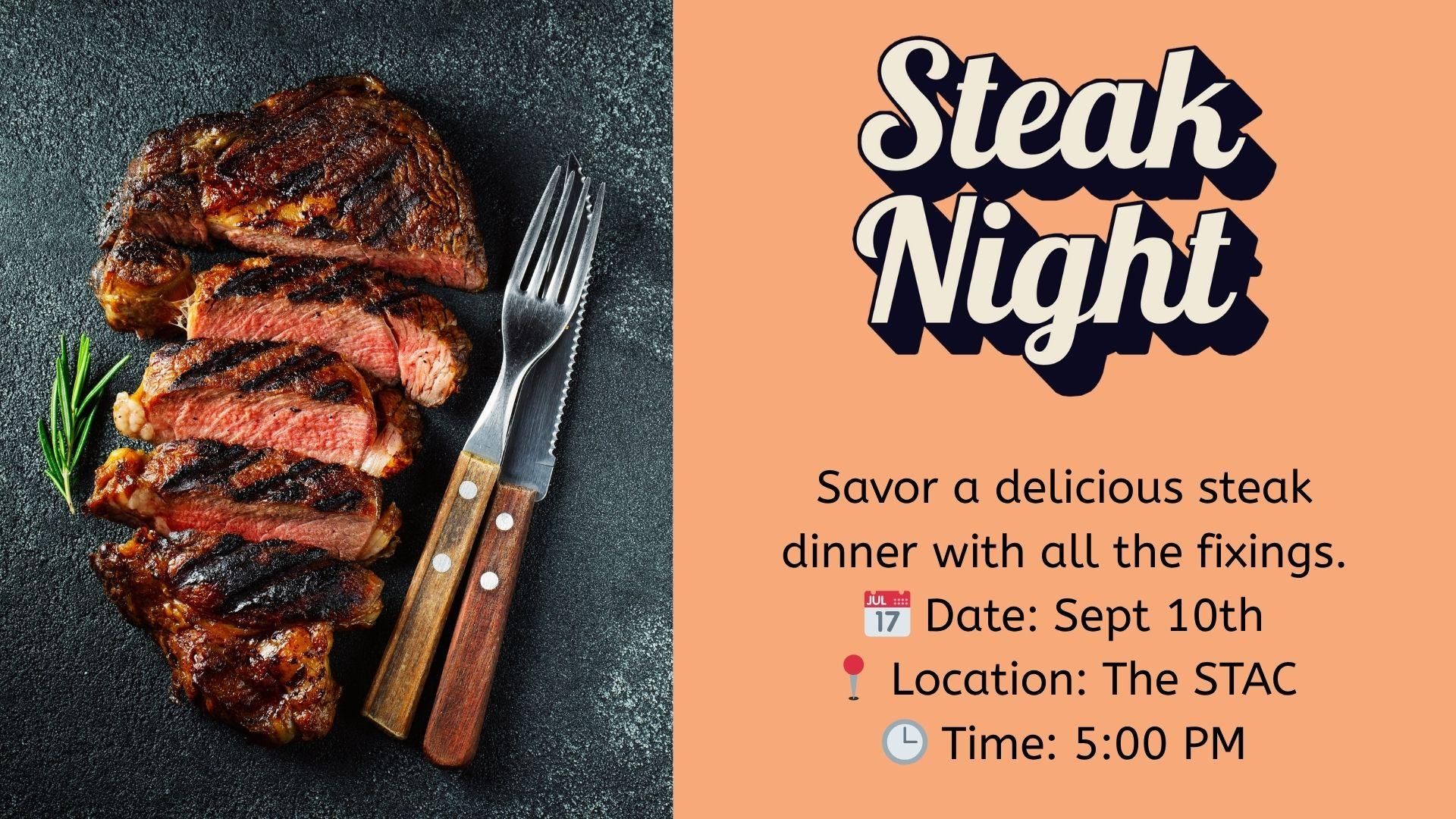 STAC Steak Night