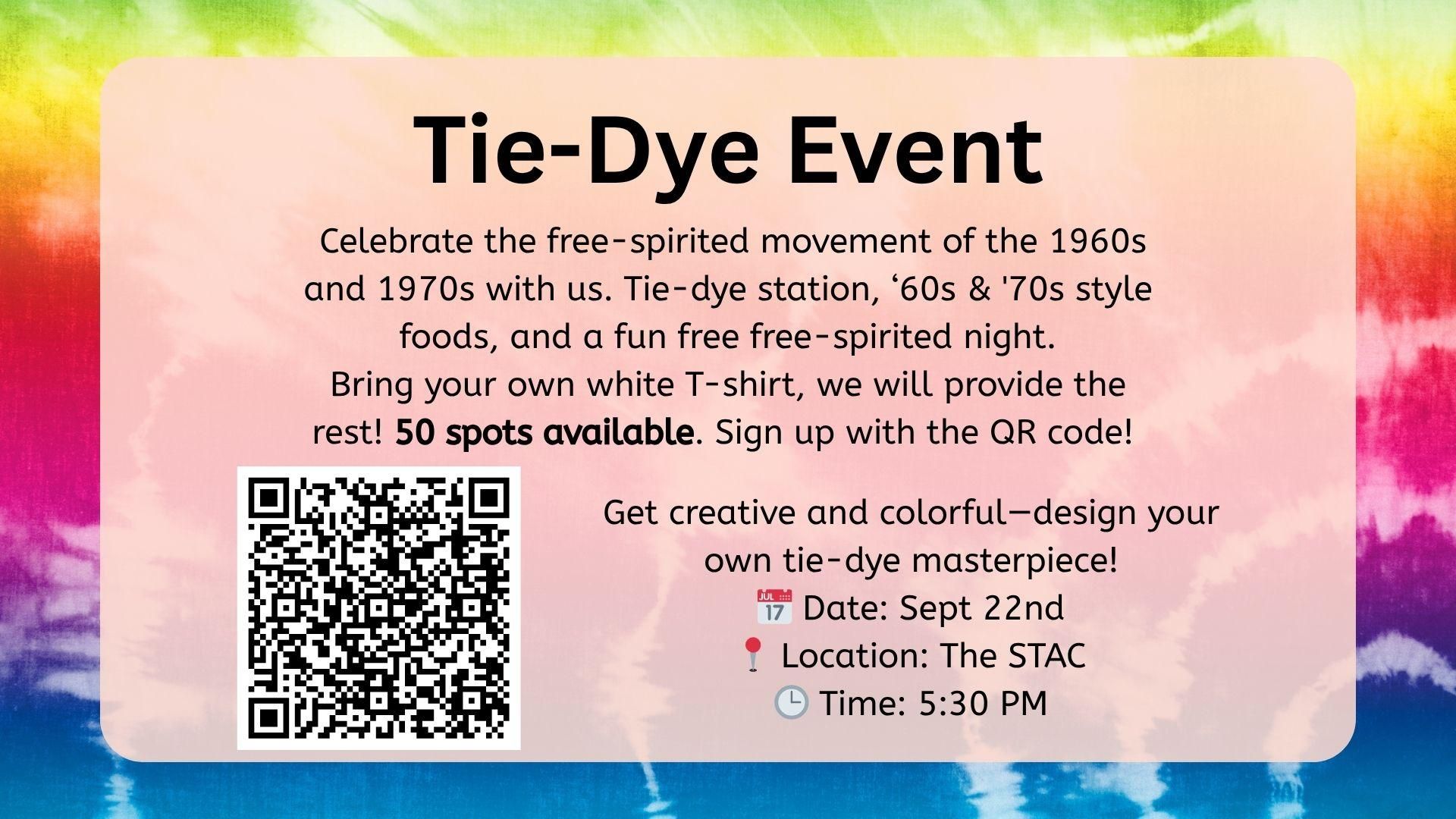 Tie Dye Event