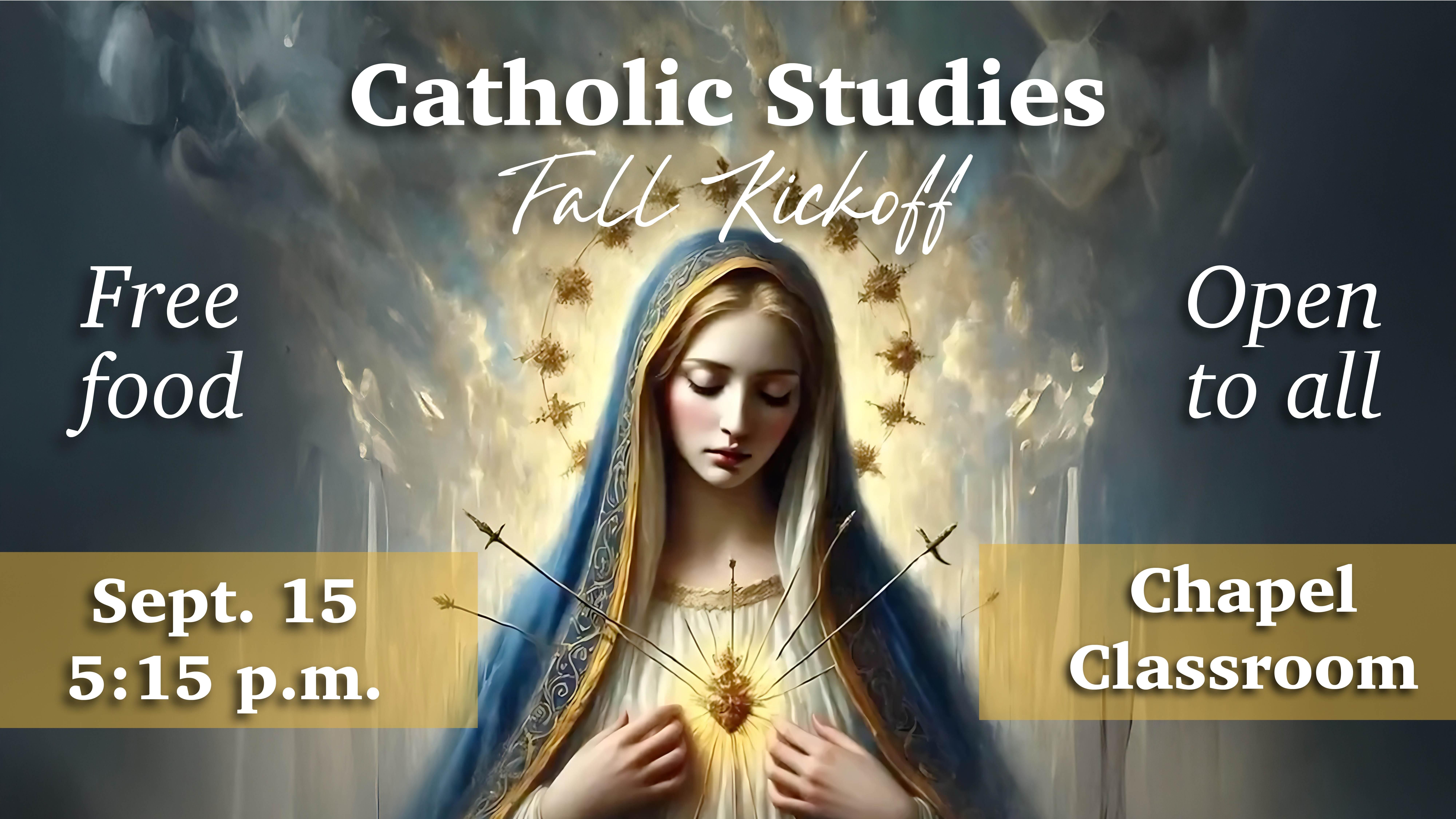 Catholic Kick-Off