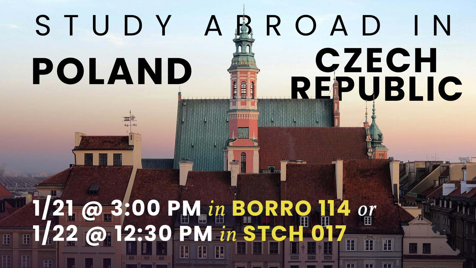 Poland/Czech Republic Study Abroad