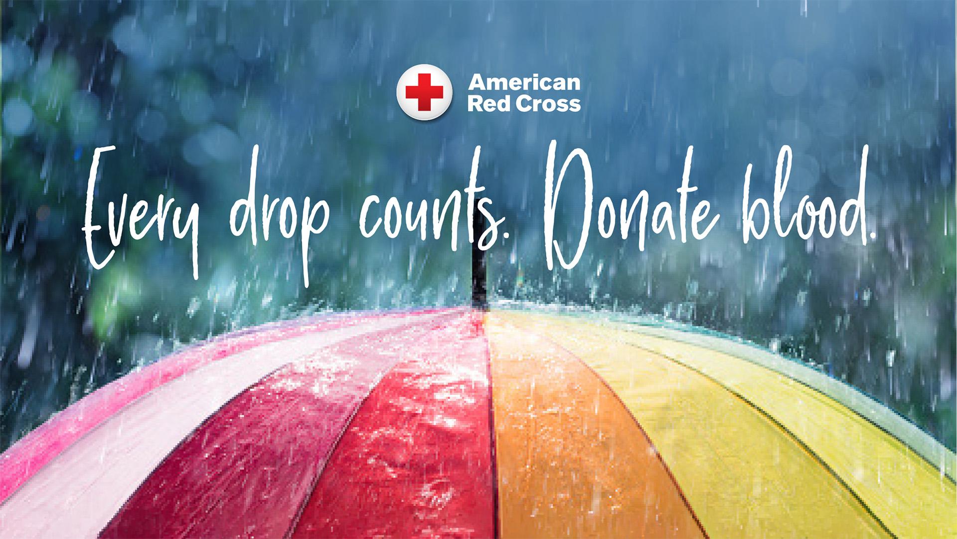 Every Drop Counts. Donate Blood.