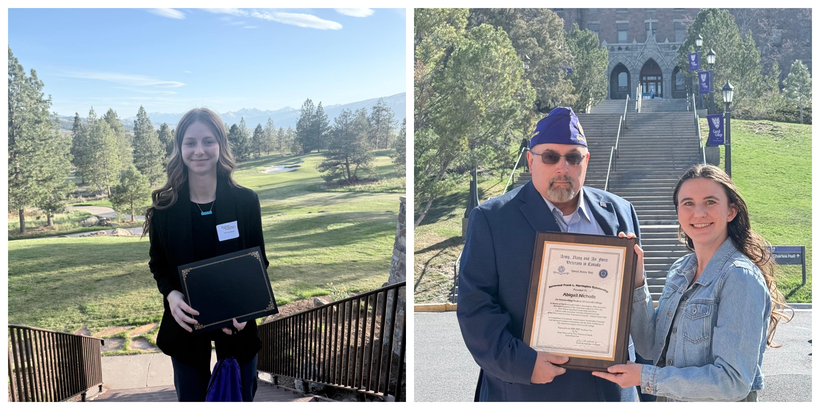 Nichole Bugli and Abigail Nicholls photos