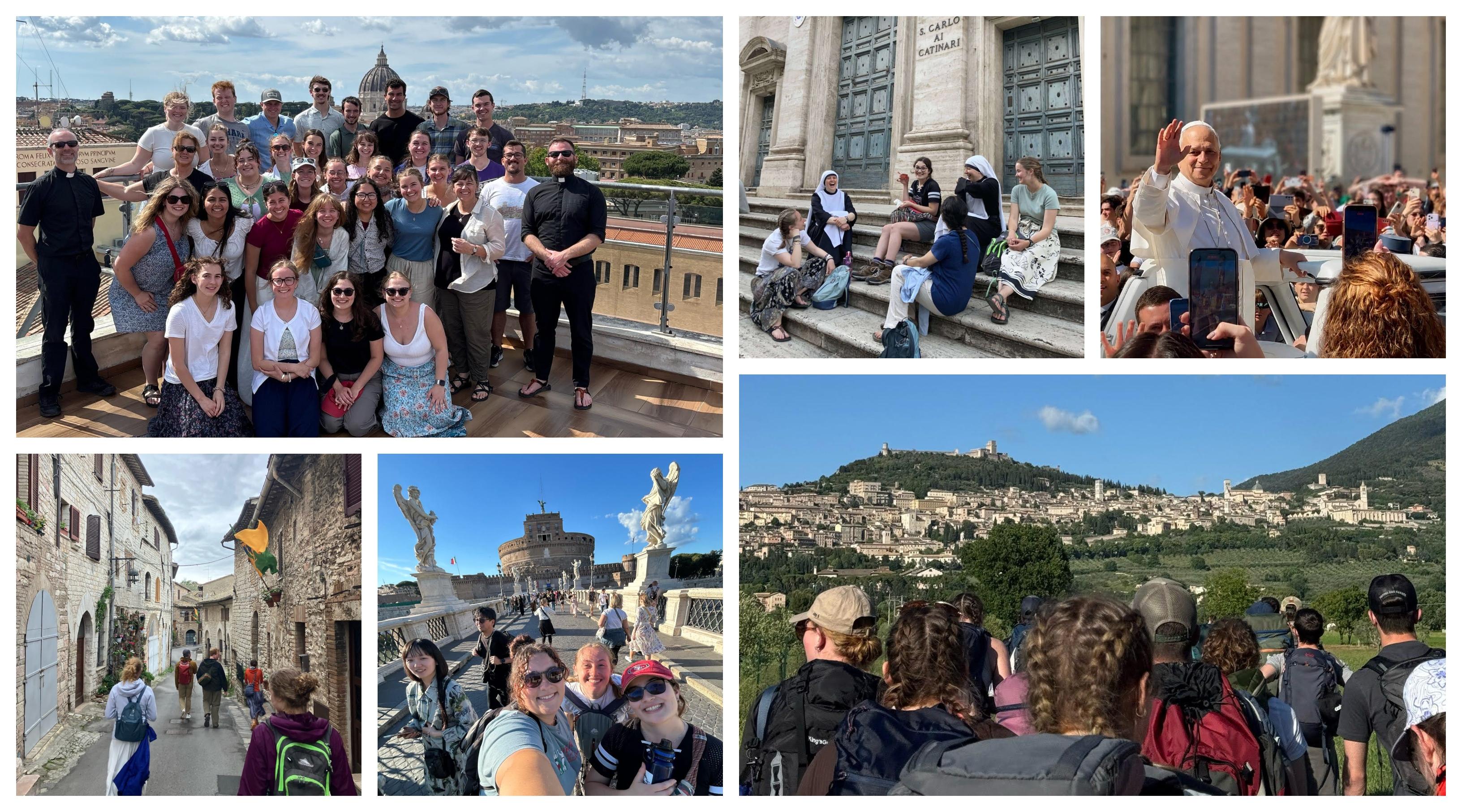 photos of pilgrimage in May 2026