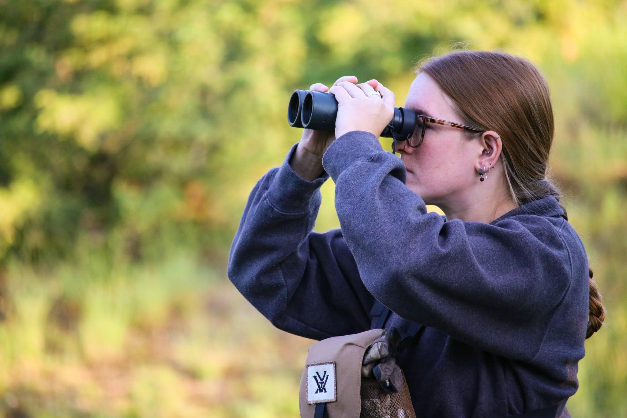 Tehya Schweitzer bird watching