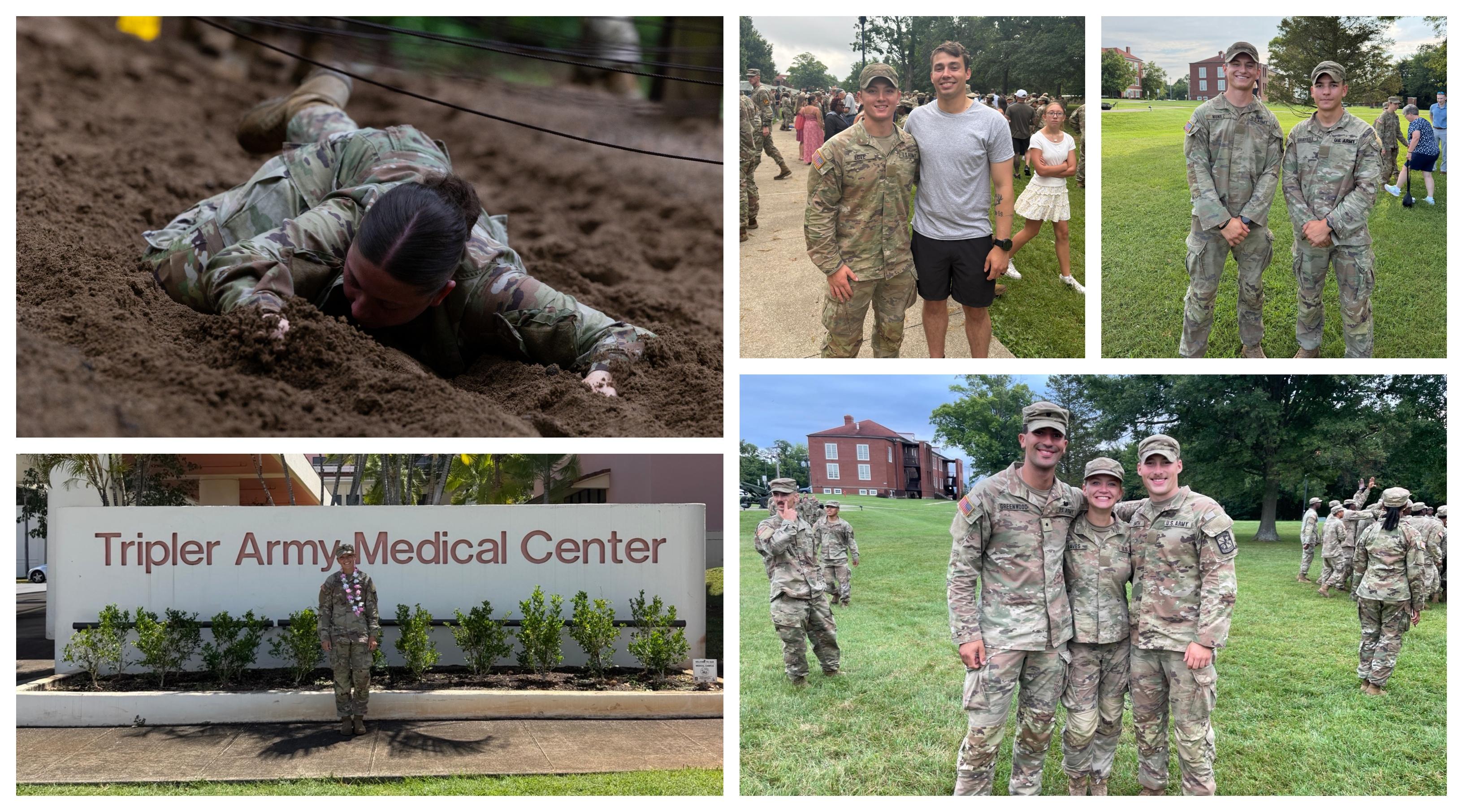 Photos of ROTC Summer Training