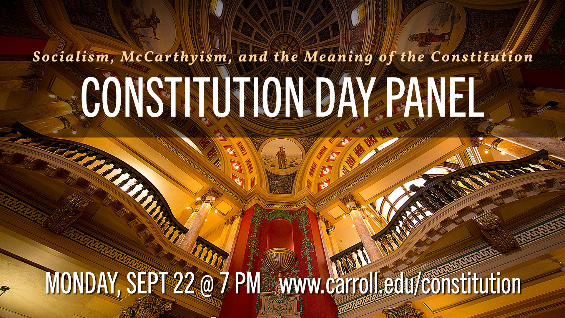 Socialism, McCarthyism, and the Meaning of the Constitution