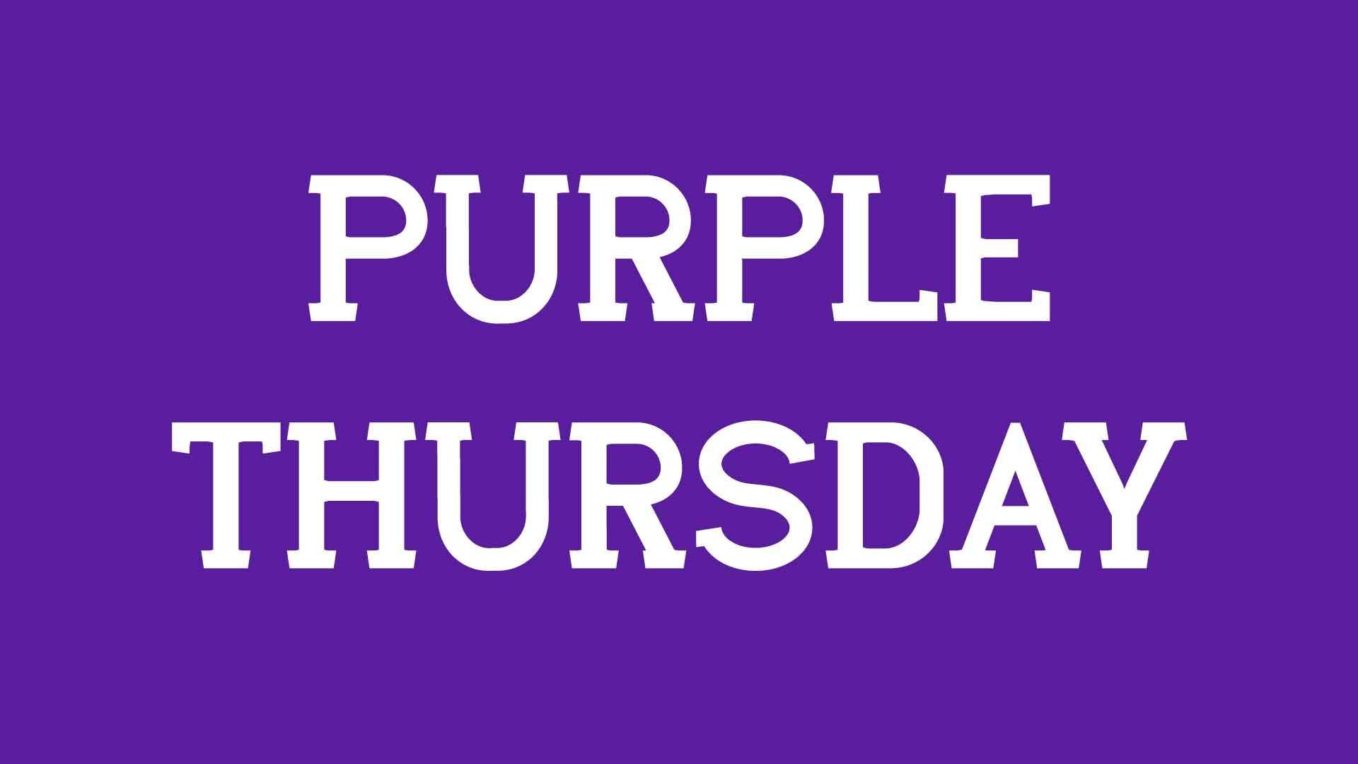 Purple Thursday