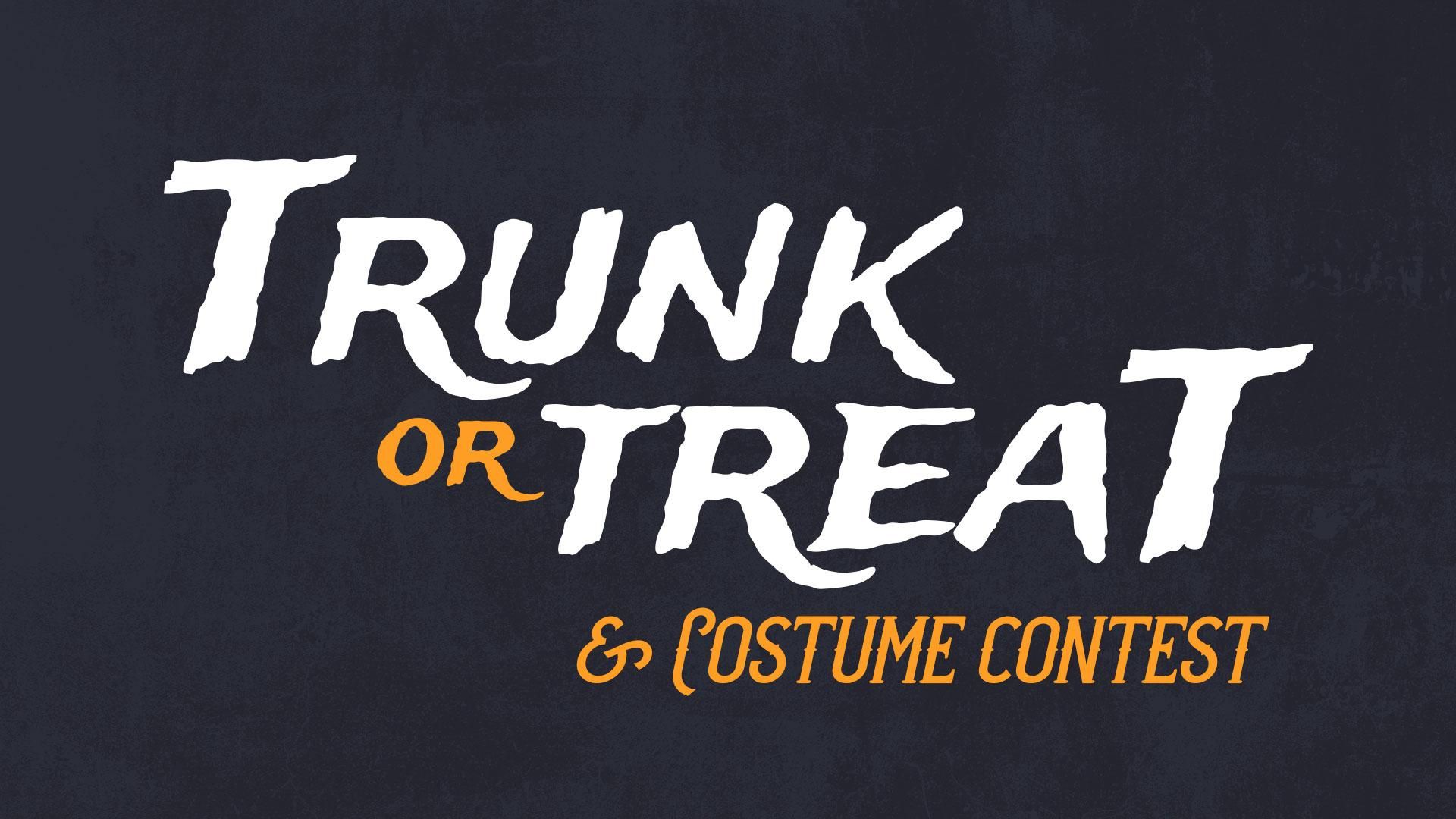Trunk or Treat and Costume Contest